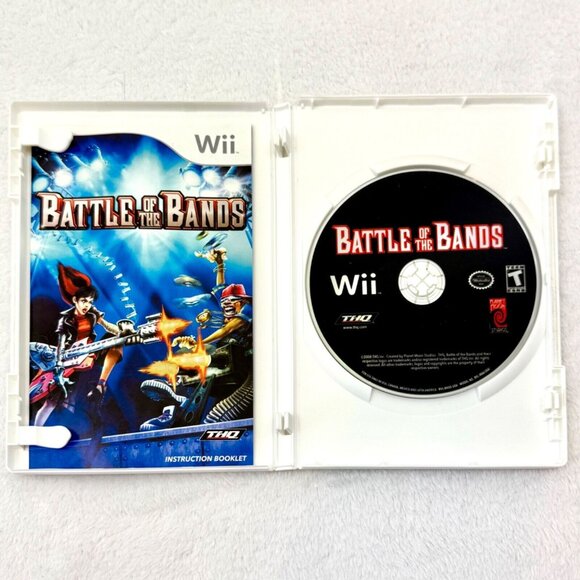 Nintendo Wii Battle of the Bands Game (2008) THQ - Picture 4 of 6